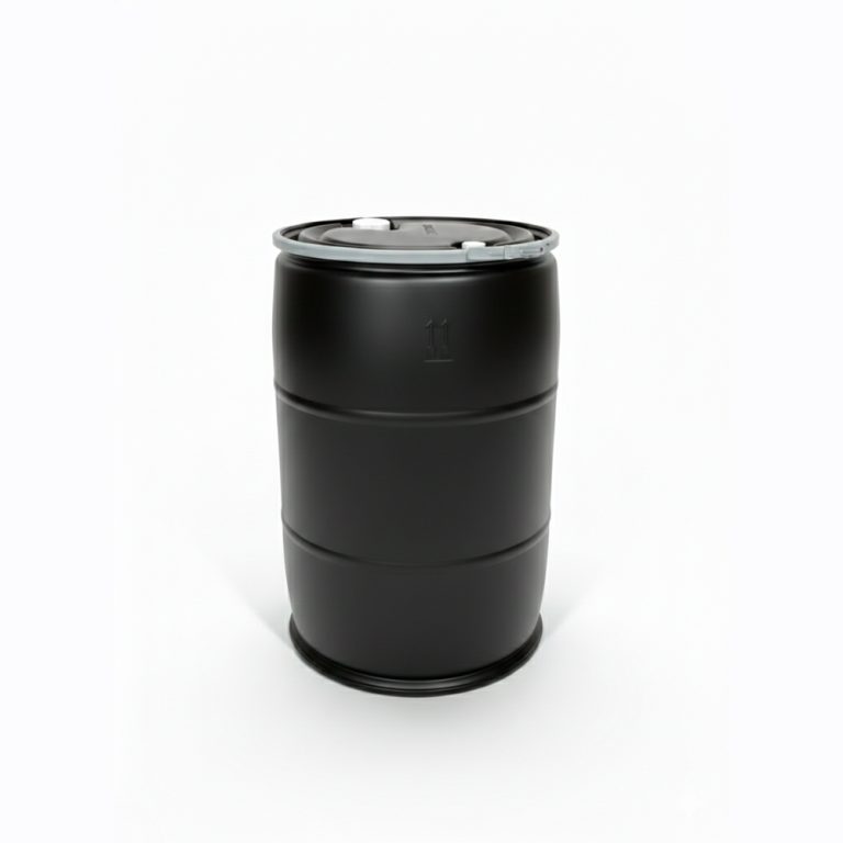 Baril Open Top 55 gal – Noir N